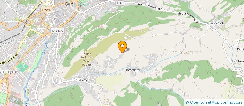 localisation de l'entreprise LE MARCHE à GAP