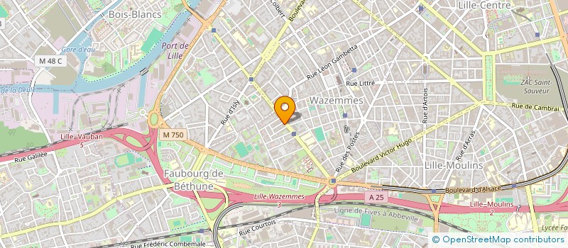 localisation de l'entreprise LE MARCHE à LILLE