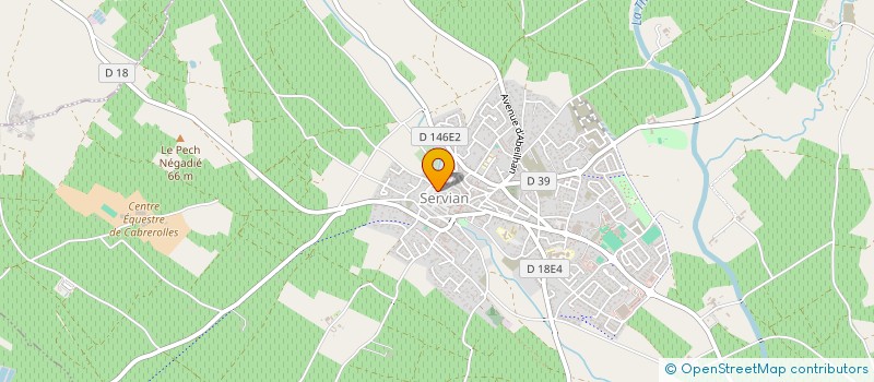 localisation de l'entreprise LE MARCHE BY GRACCALI  SERVIAN