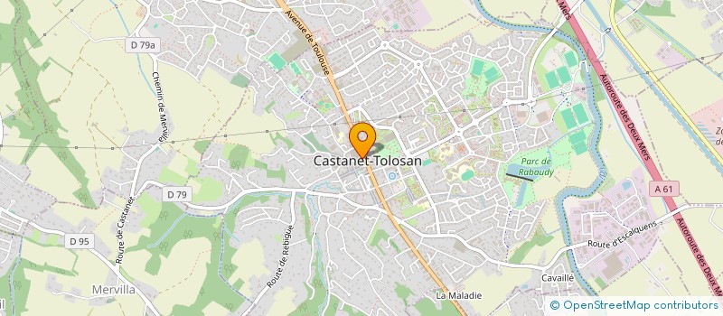 localisation de l'entreprise LE MARCHE CASTANEEN à CASTANET-TOLOSAN