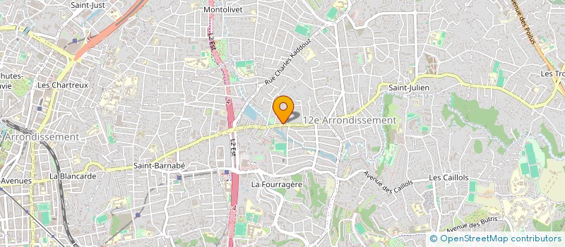 localisation de l'entreprise LE MARCHE D'ELISE à MARSEILLE