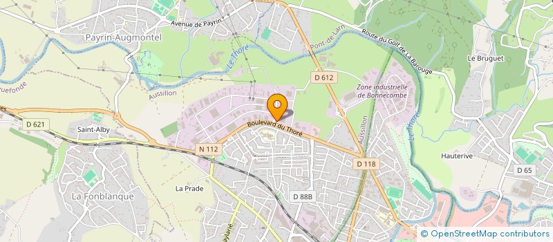 localisation de l'entreprise LE MARCHE D'EMY  AUSSILLON