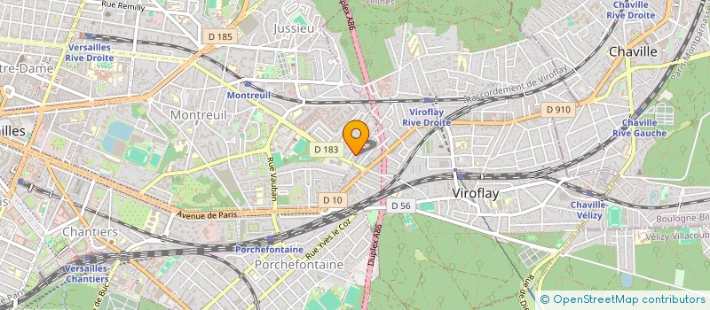 localisation de l'entreprise LE MARCHE D'ISIGNY à VERSAILLES