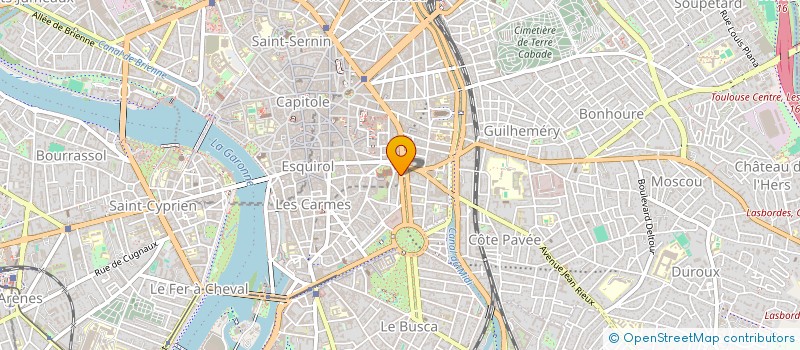 localisation de l'entreprise LE MARCHE DE LA PLAGE à TOULOUSE