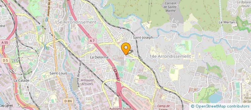 localisation de l'entreprise LE MARCHE DE MARIE à MARSEILLE