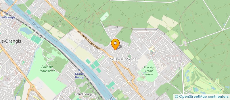 localisation de l'entreprise LE MARCHE DE MARINA à SOISY-SUR-SEINE