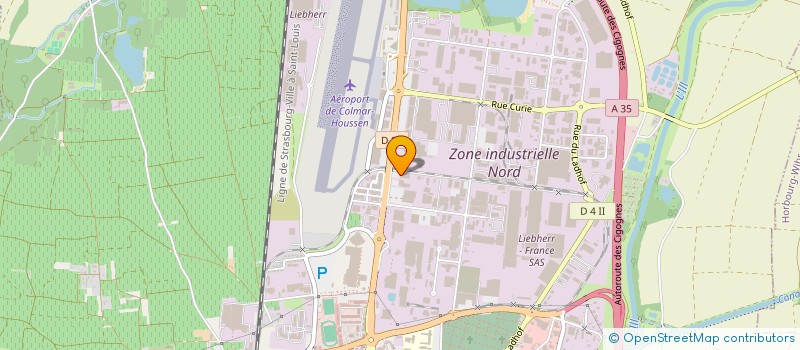 localisation de l'entreprise LE MARCHE DE MARION à COLMAR