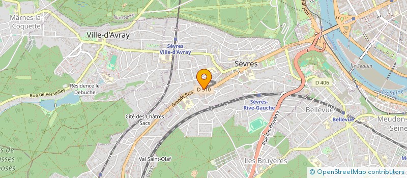 localisation de l'entreprise LE MARCHE DE SEVRES à SEVRES