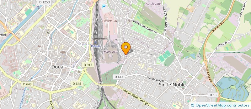 localisation de l'entreprise LE MARCHE DE WAZIERS  WAZIERS