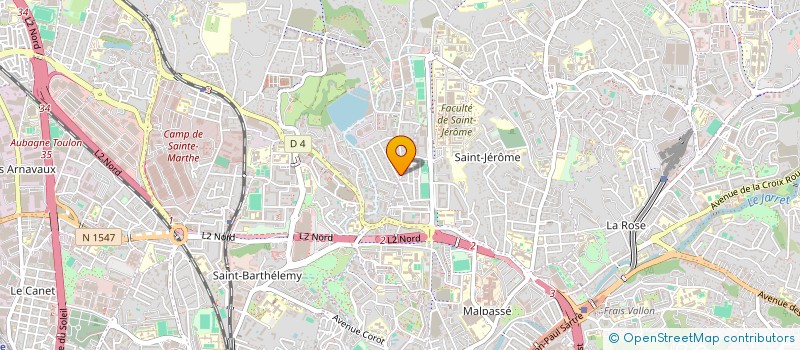localisation de l'entreprise LE MARCHE DE ZAZA à MARSEILLE