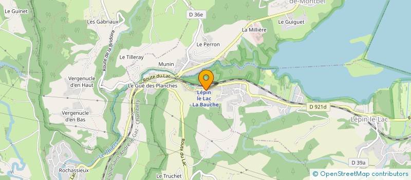 localisation de l'entreprise LE MARCHE DES 4 SAISONS à CHAMBERY