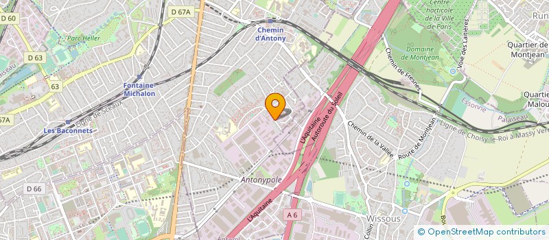 localisation de l'entreprise LE MARCHE DES DECOUVERTES à ANTONY