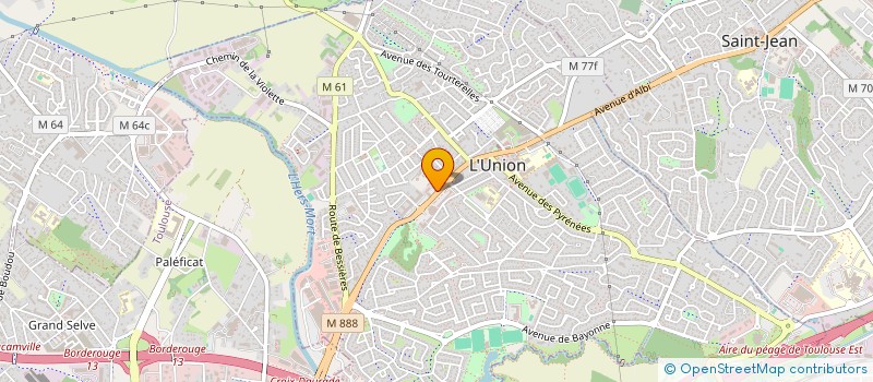 localisation de l'entreprise LE MARCHE DES GRANGES à L'UNION