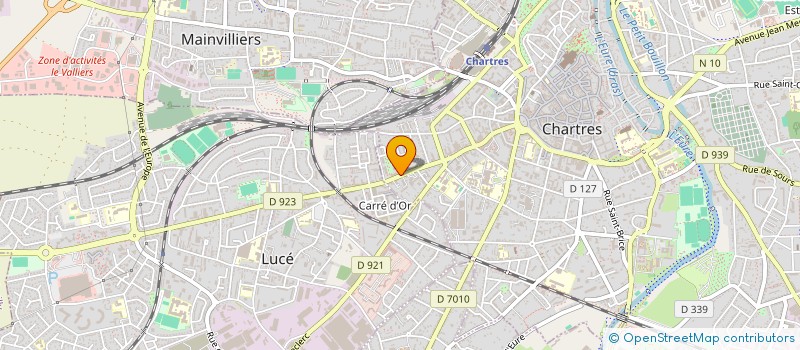 localisation de l'entreprise LE MARCHE DES SAVEURS à CHARTRES