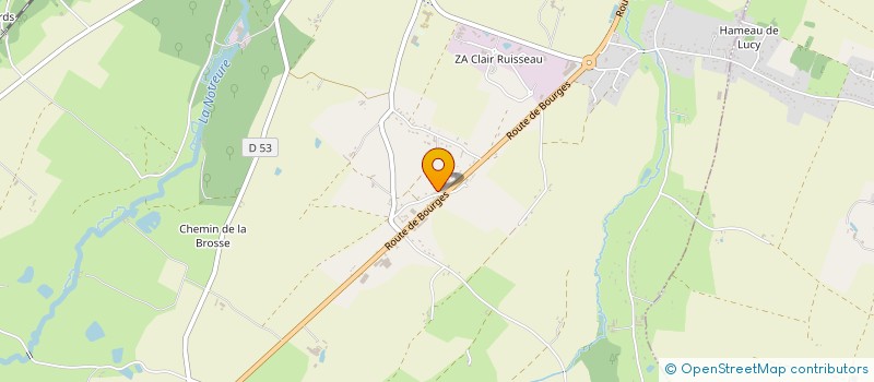 localisation de l'entreprise LE MARCHE DES SAVEURS à POILLY-LEZ-GIEN
