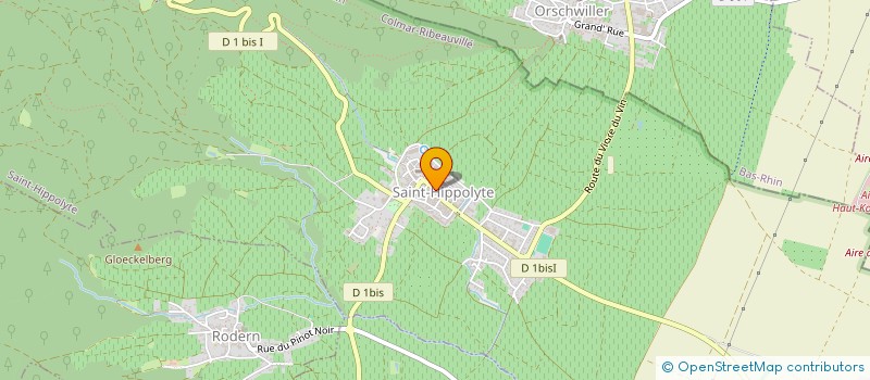localisation de l'entreprise LE MARCHE DU CHATEAU à SAINT-HIPPOLYTE