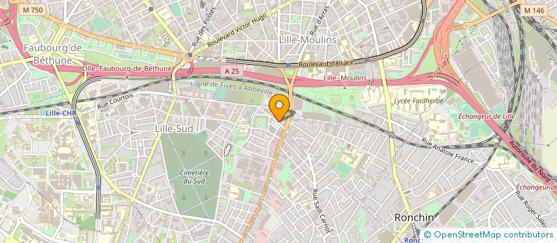localisation de l'entreprise LE MARCHE DU NORD à LILLE