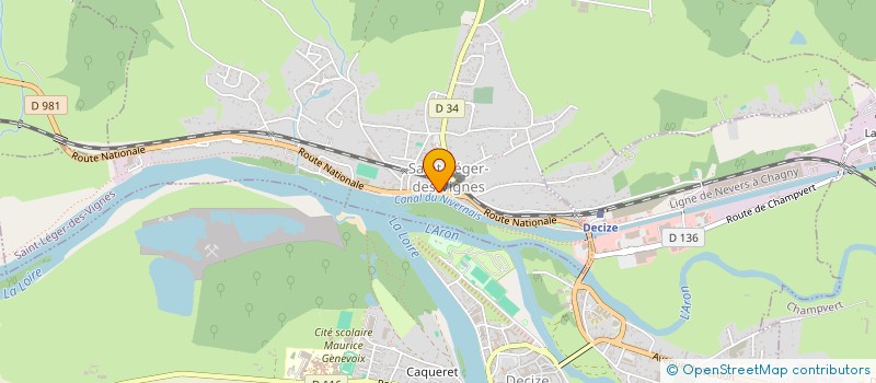localisation de l'entreprise LE MARCHE DU P'TIT LEO à SAINT-LEGER-DES-VIGNES