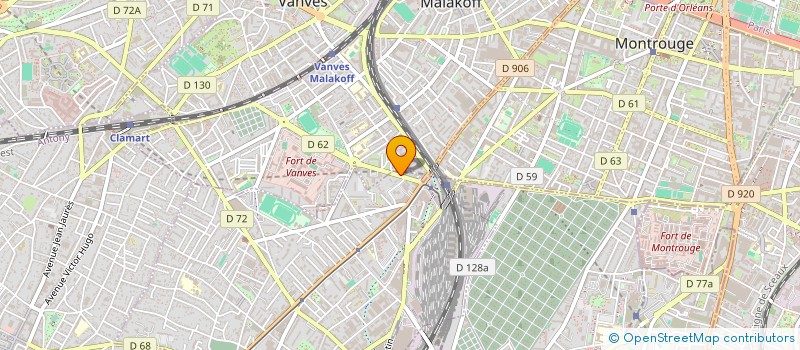 localisation de l'entreprise LE MARCHE DU TRAVAIL à CHATILLON