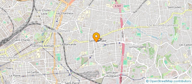 localisation de l'entreprise LE MARCHE FLORAL DU 12EME à MARSEILLE