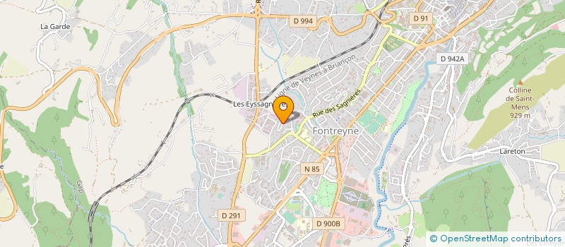 localisation de l'entreprise LE MARCHE GOURMAND  GAP