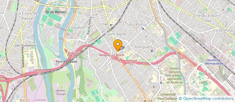 localisation de l'entreprise LE MARCHE GOURMAND à TOULOUSE