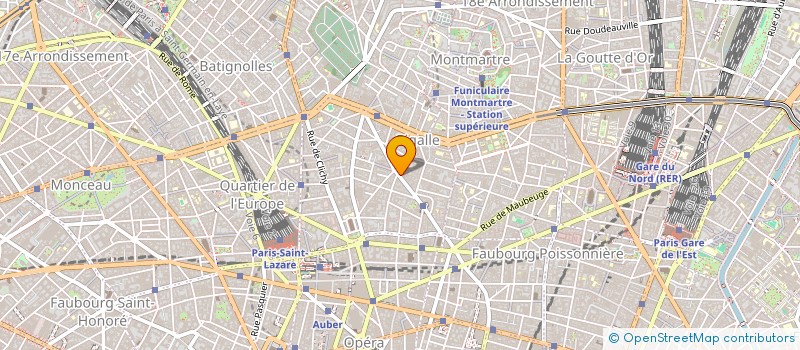 localisation de l'entreprise LE MARCHE SACRE COEUR  PARIS