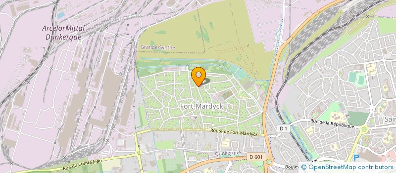 localisation de l'entreprise LE MARCHING' BAND ET LES DEMOISELLES à DUNKERQUE