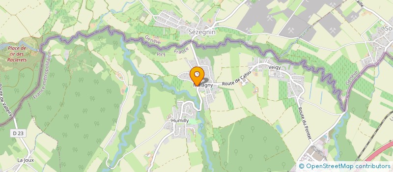 localisation de l'entreprise LE MARECHAL  VIRY