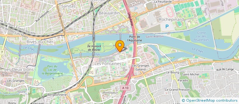 localisation de l'entreprise LE MARECHAL-FAUCHER  TOURS