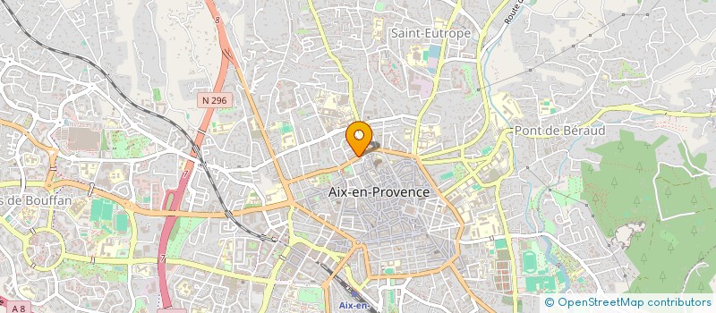 localisation de l'entreprise LE MARECHAL FOCH  AIX-EN-PROVENCE