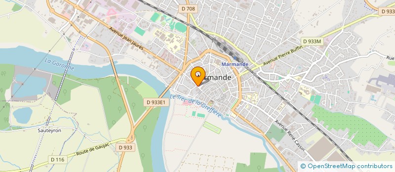 localisation de l'entreprise LE MARENSIN à MARMANDE