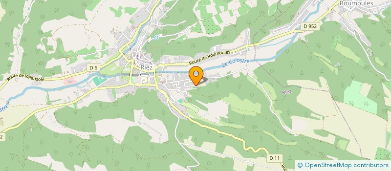 localisation de l'entreprise LE MARGOTIN  RIEZ