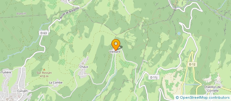 localisation de l'entreprise LE MARGOUILLAT  L'ABERGEMENT DE VAREY