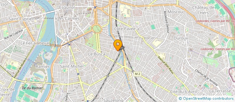 localisation de l'entreprise LE MARGOUILLAT à TOULOUSE