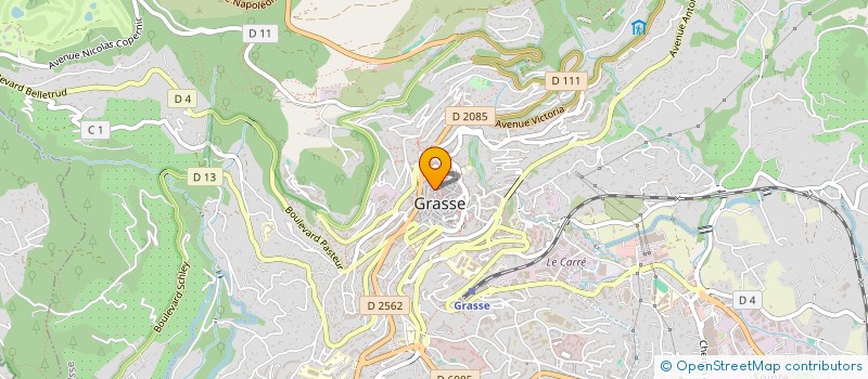localisation de l'entreprise LE MARGOUM à GRASSE