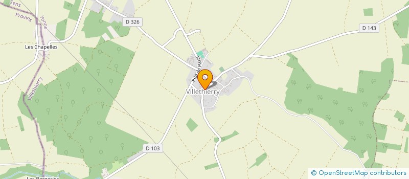 localisation de l'entreprise LE MARGUERITE  VILLETHIERRY