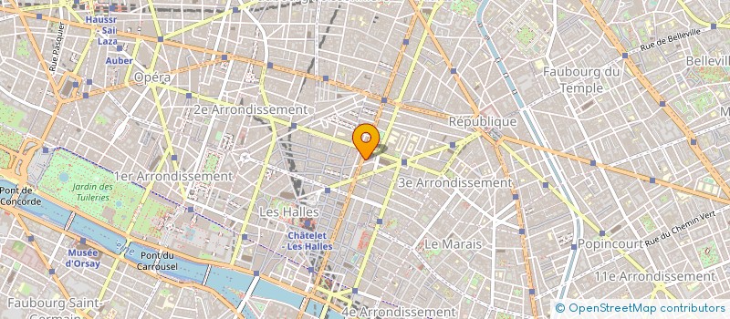 localisation de l'entreprise LE MARIAGE SOLAIRE ENERGIE à PARIS
