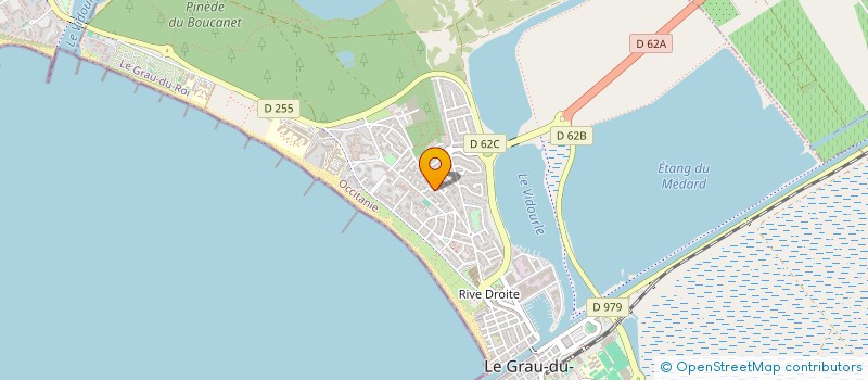 localisation de l'entreprise LE MARIE-HELENE à LE GRAU-DU-ROI