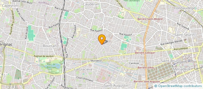 localisation de l'entreprise LE MARIGNY à BORDEAUX