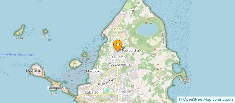 localisation de l'entreprise LE MARIGOT à DZAOUDZI