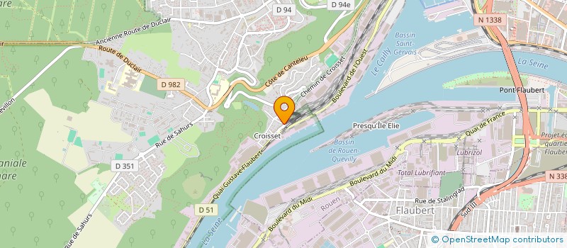 localisation de l'entreprise LE MARIGOT  CANTELEU