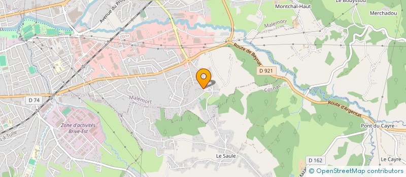 localisation de l'entreprise LE MARILYN à MALEMORT