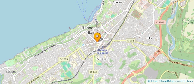 localisation de l'entreprise LE MARIN DU LEMAN à THONON-LES-BAINS