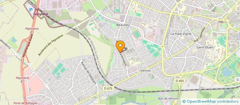 localisation de l'entreprise LE MARINE S CLUB à CAEN