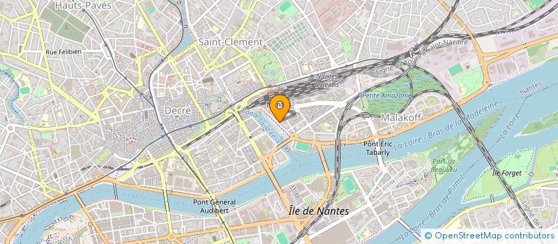 localisation de l'entreprise LE MARINIER à NANTES