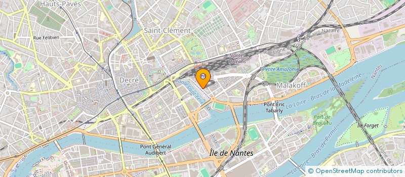 localisation de l'entreprise LE MARINIER IMMOBILIER à NANTES