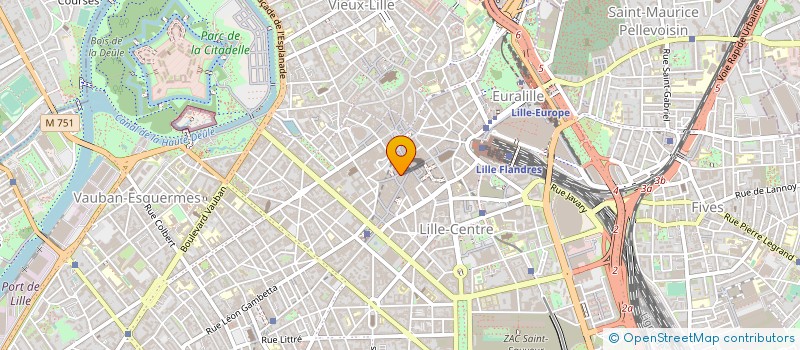 localisation de l'entreprise LE MARKETING COMMERCIAL EUROPEEN à LILLE