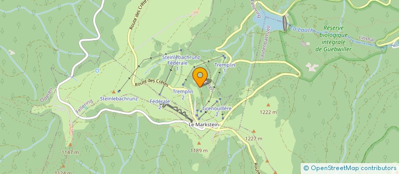 localisation de l'entreprise LE MARKSTEIN, CA VOUS GAGNE !  ODEREN