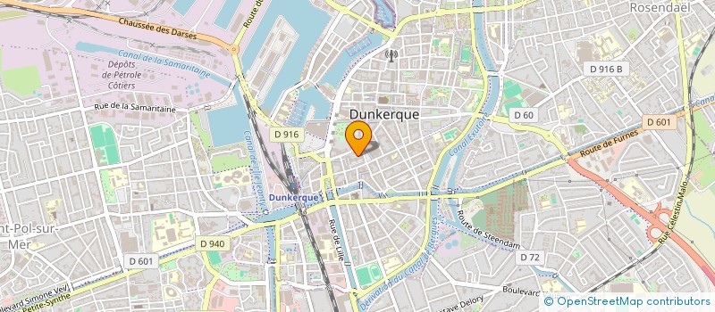 localisation de l'entreprise LE MARMITON à DUNKERQUE